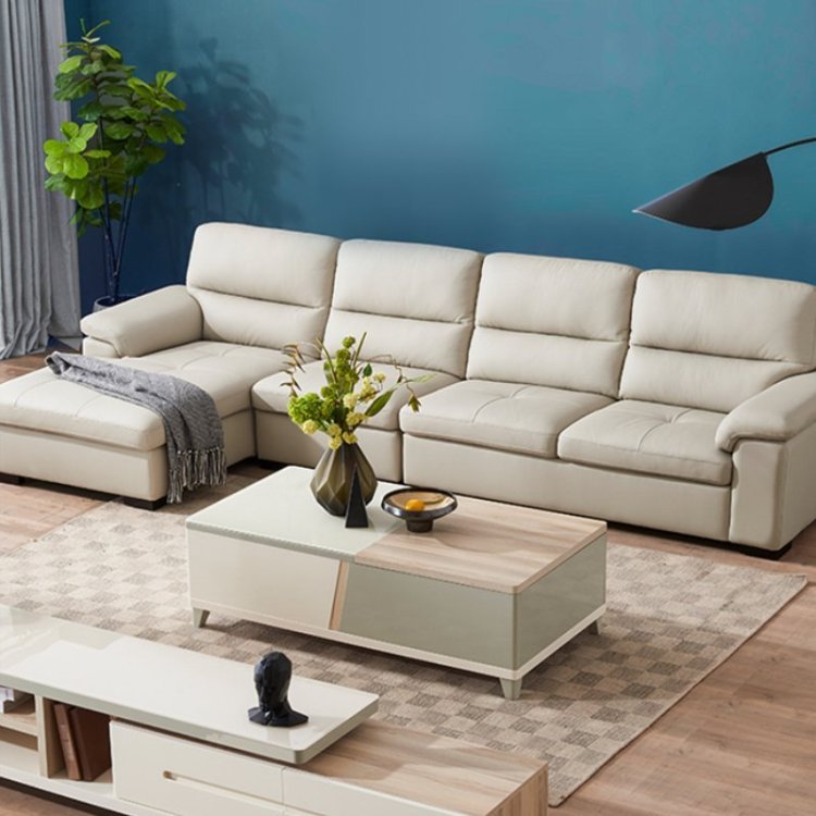 掌上明珠牛皮沙发